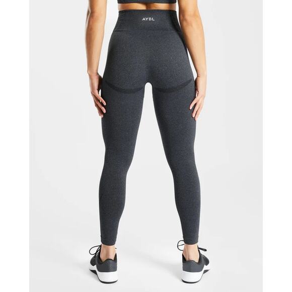 AYBL #BEAYBL Balance V2 Seamless Leggings Speckle Black Women's Size L NWT - Picture 2 of 8